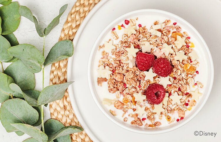 Magical Christmas Muesli mit weissen Schokosternen