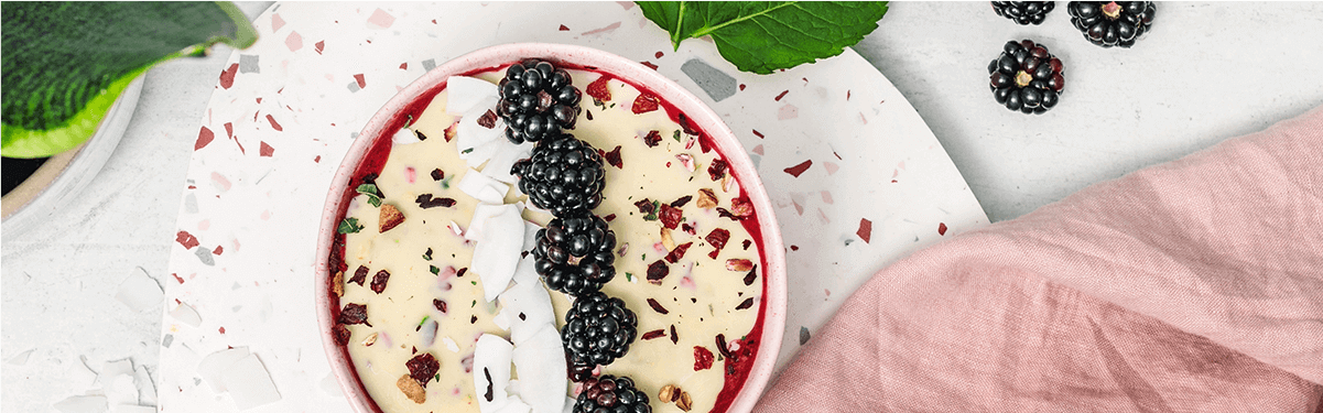 Magic Shell Smoothie Bowl Rezept