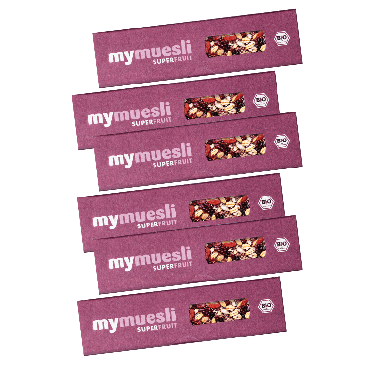 Superfruit Muesliriegel 6er Pack