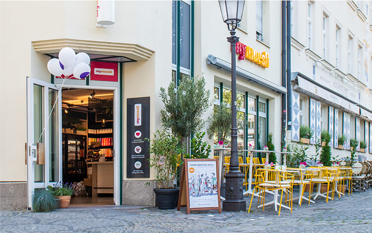 Die mymuesli Läden
