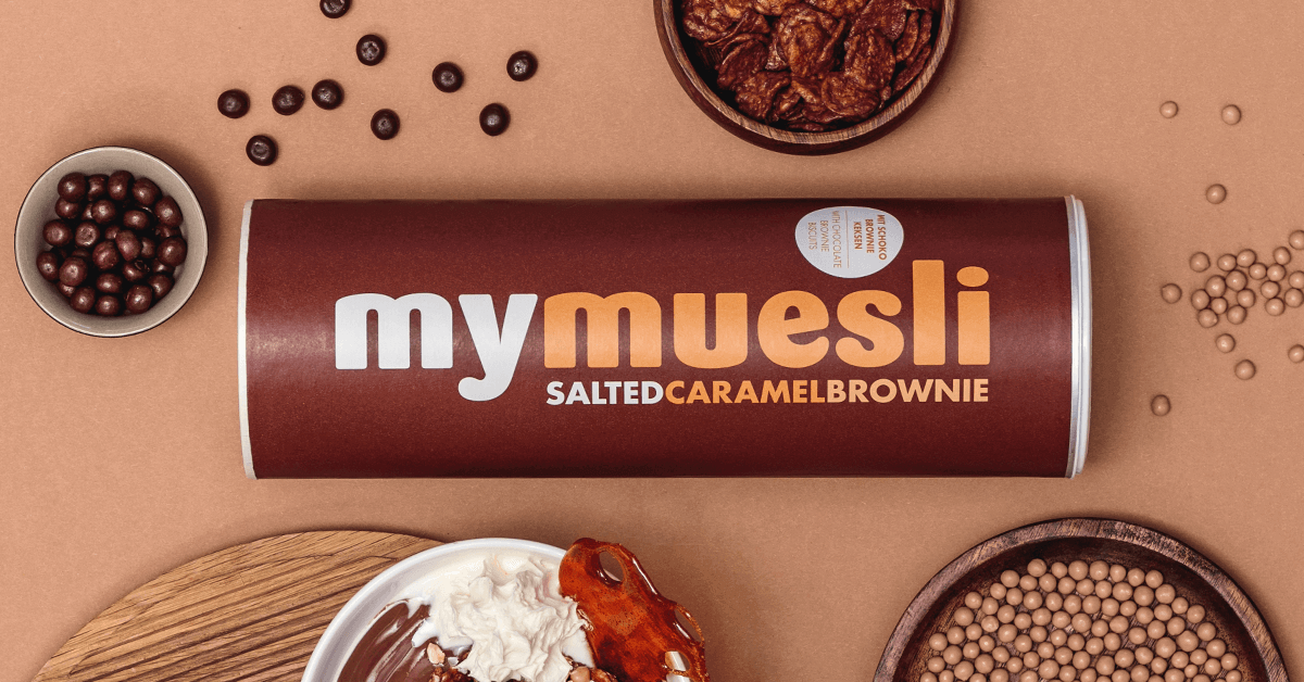 Salted caramel brownie mymuesli