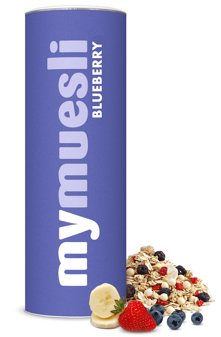 Müsli mit Blaubeeren 100% bio | mymuesli