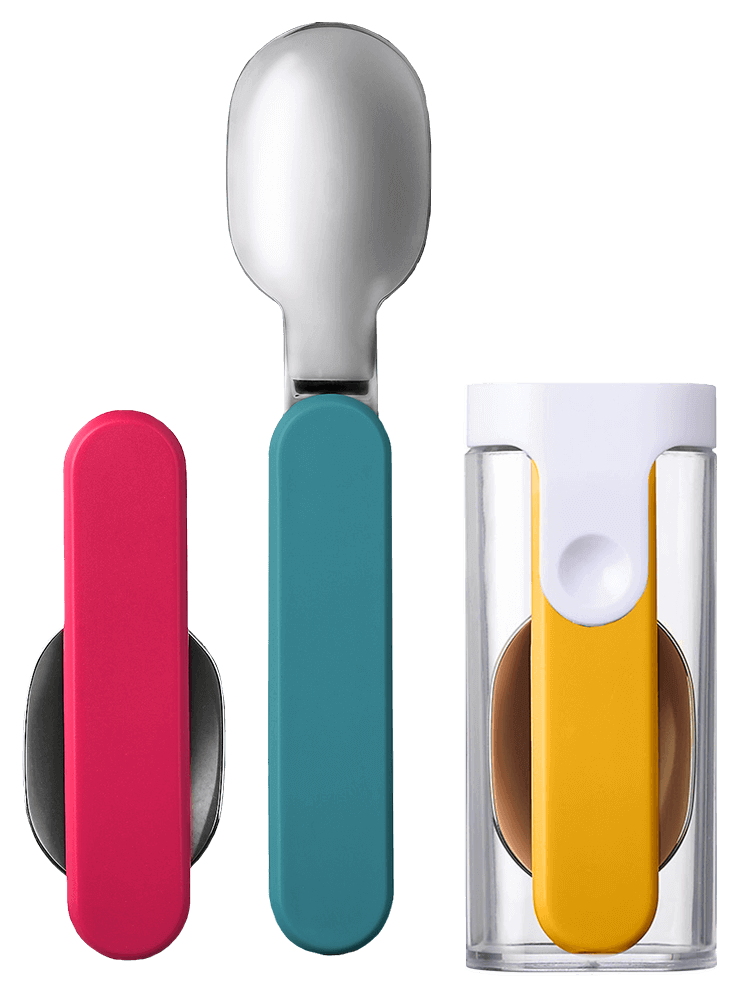 Faltbare Muesli Loeffel