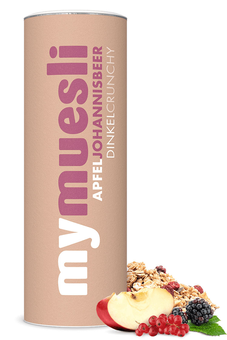 Veganes Müsli ohne Palmöl.