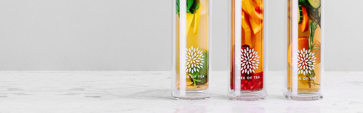 Die 2go Bottle für Tee-Genuss unterwegs
