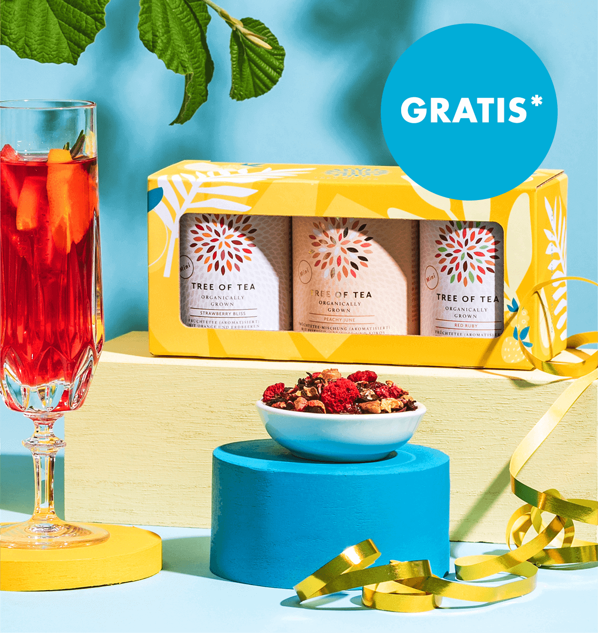 Gratis Probierpaket mit 3 Tee-Minis sichern