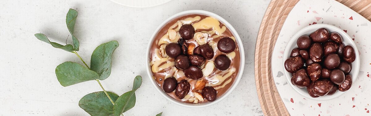 Chocs gebrannte Haselnuss Cranberry
