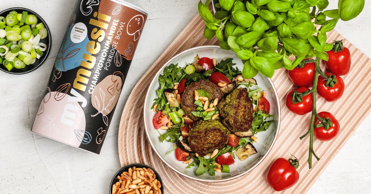 Champignon Mandel Plätzchen | mymuesli