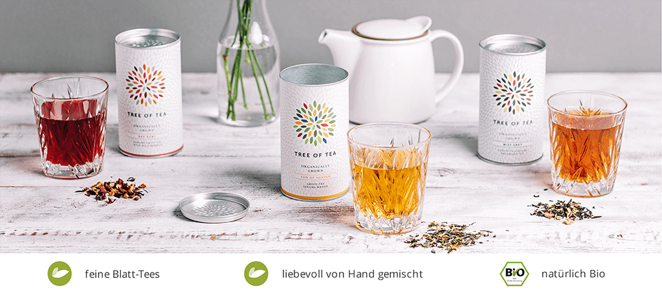 Beste Bio-Tee Sorten von Tree of Tea
