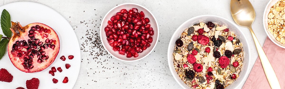 Müsli ohne Zucker. Das sind die zuckerfreien Müsli Sorten von mymuesli.