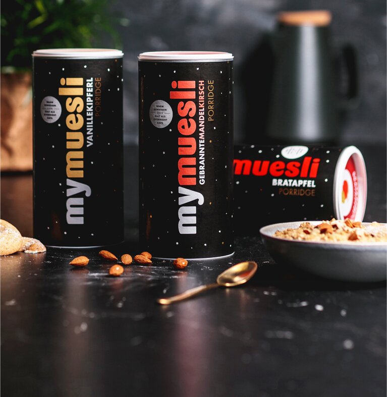 Porridge vom Feinsten | Bio-Haferbrei von mymuesli
