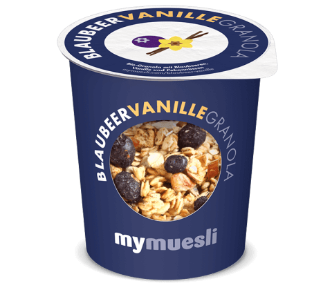Blaubeer-Vanille-Granola (12er Pack)