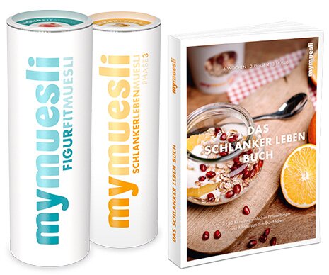 Paket mit Figurfit Müsli und Schlanker Leben Müsli