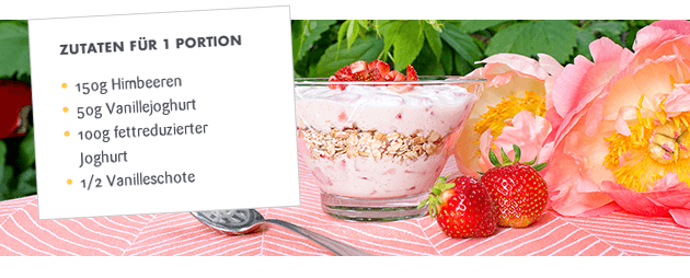 himbeervanillejoghurt-rezept.png Müsli mit Joghurt, Himbeer & Vanille