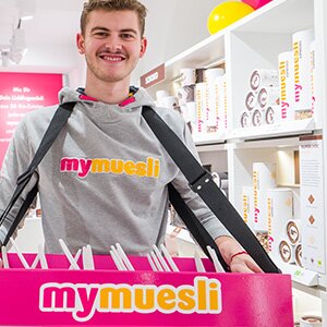 Ladeneröffnung mymuesli Laden Leipzig