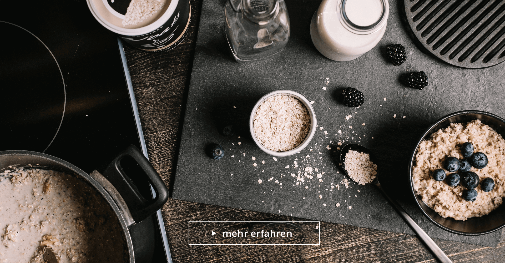 Schnelle Zubereitung mit dem Bio-Porridge von Noats