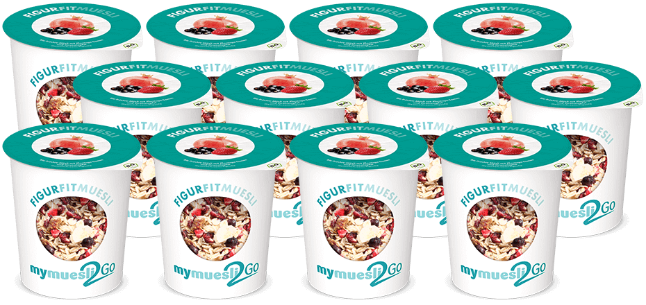 Dein Figurfit-Müsli zum Mitnehmen.