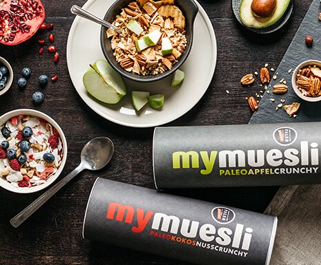 mymuesli bietet Rezepte für Paleo Müslis zum Frühstück