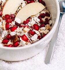 Proteinmüsli auch für vegane Ernährung geeignet