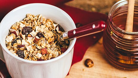 Granola mit Chia-Samen