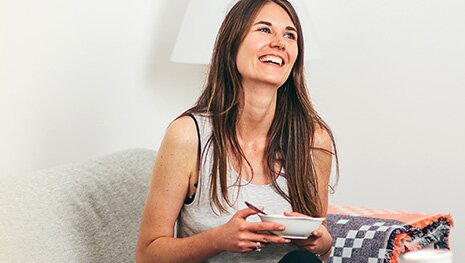 Müsli mit Chia-Samen zum Abnehmen