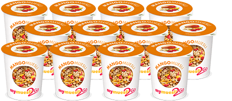 Mango-Müsli zum Mitnehmen