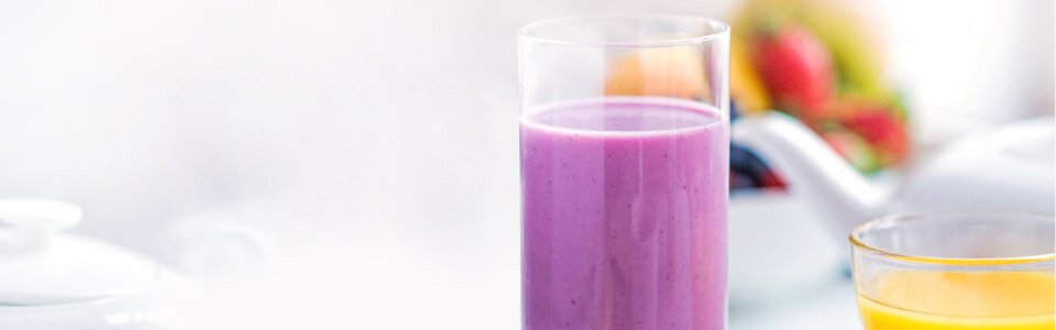 Joghurtdrink mit fein gemahlenem Bio-Müsli