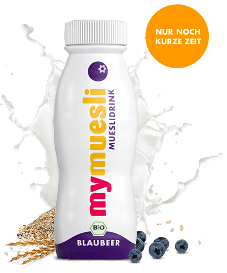 Trinkjoghurt mit Müsli