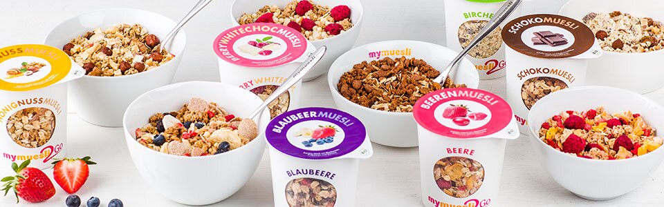 Die mymuesli Probierpakete