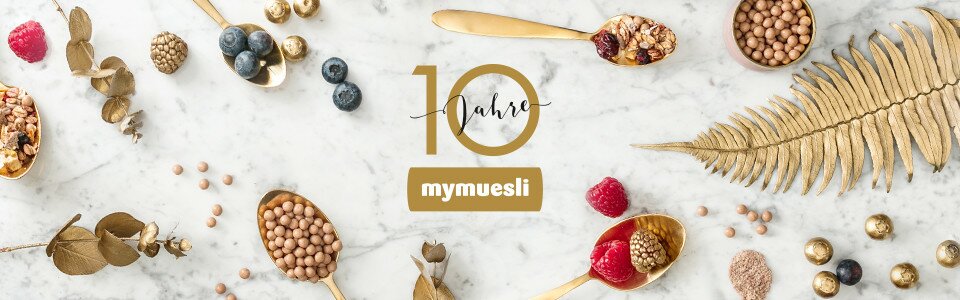 Müsli aus besten Bio-Zutaten.
