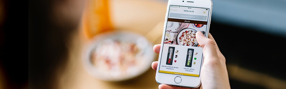 Die neue kostenlose mymuesli App