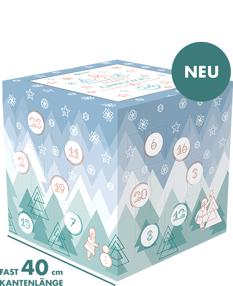 Perfekt zum Verschenken - Adventskalender für den Partner oder gute Freunde